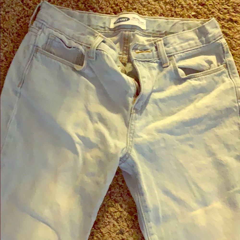 Old navy light wash jeans